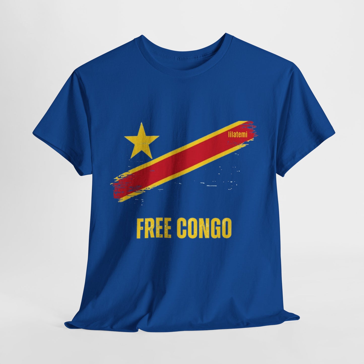 T-shirt "FREE CONGO" J Unisex – Portez votre engagement avec style !