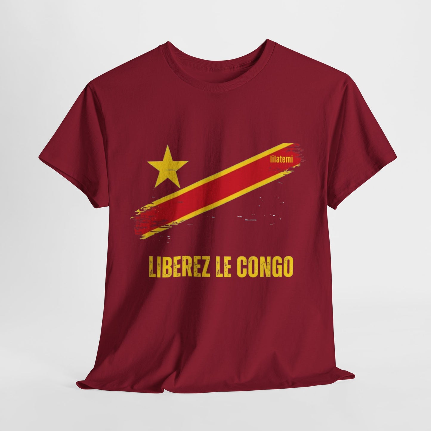 T-shirt "LIBEREZ LE CONGO" J Unisex – Portez votre engagement avec style !