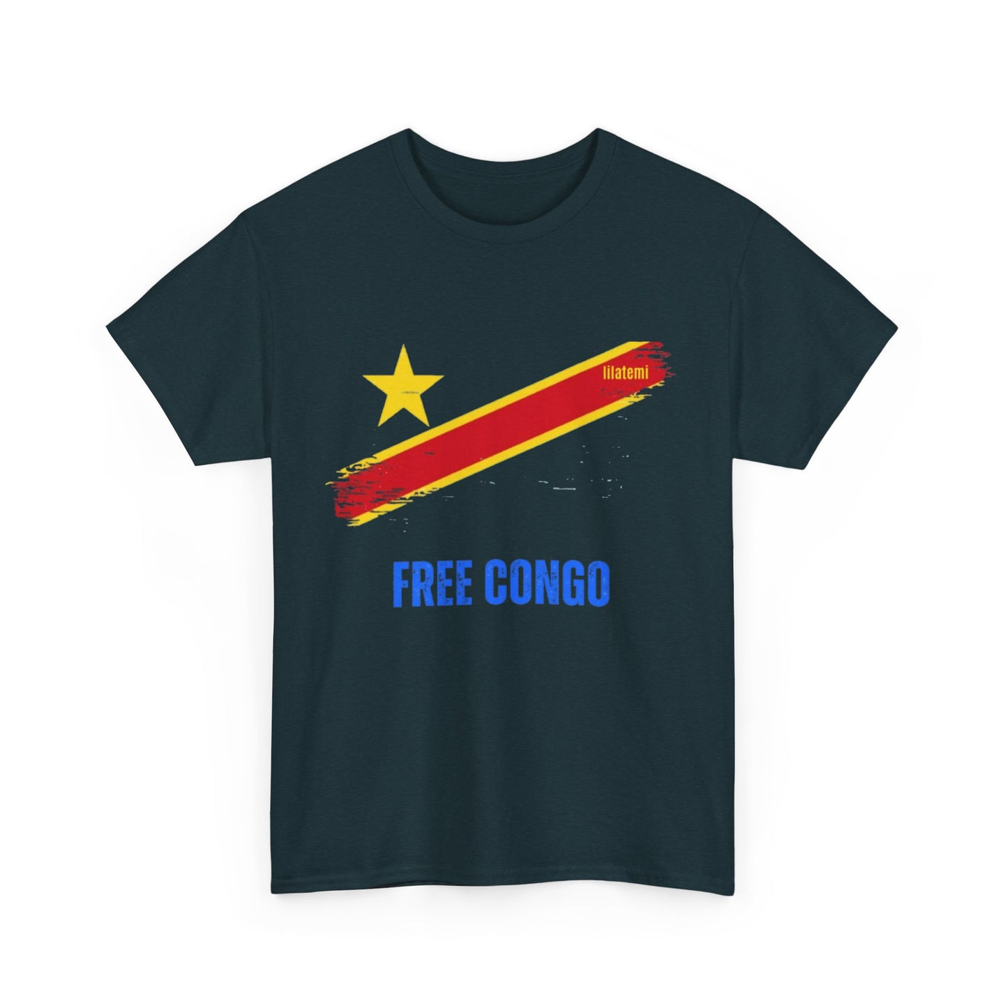 T-shirt "FREE CONGO" B Unisex – Portez votre engagement avec style !
