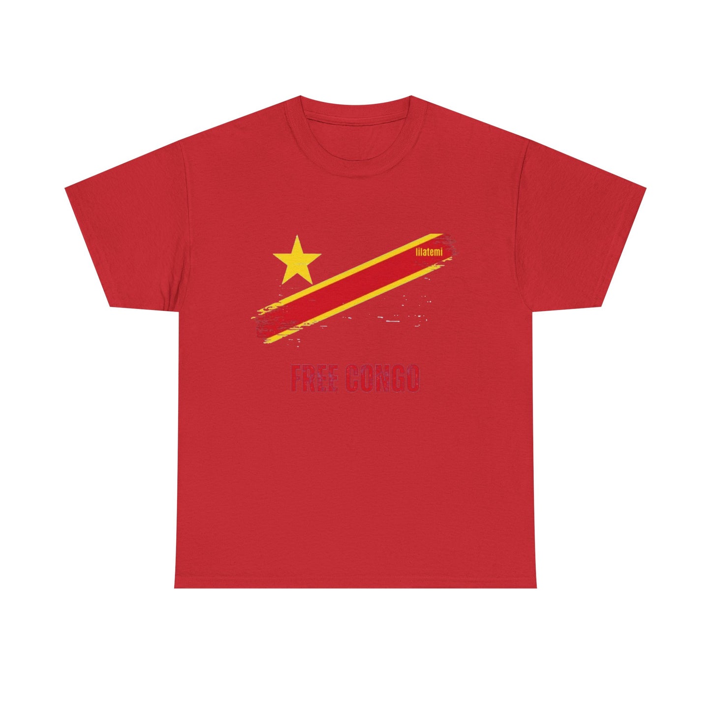 T-shirt "FREE CONGO" R Unisex – Portez votre engagement avec style !