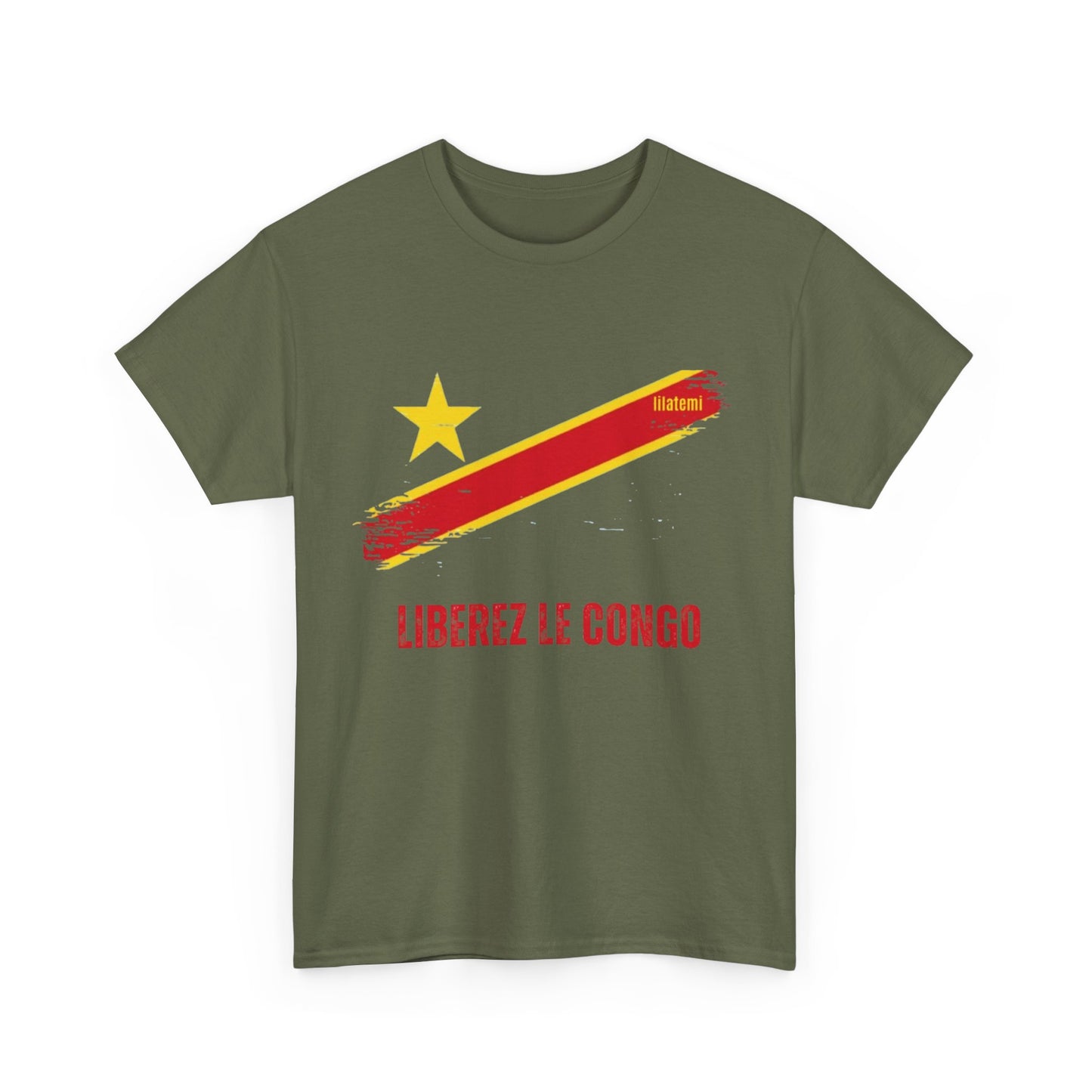 T-shirt "LIBEREZ LE CONGO" R Unisex – Portez votre engagement avec style !