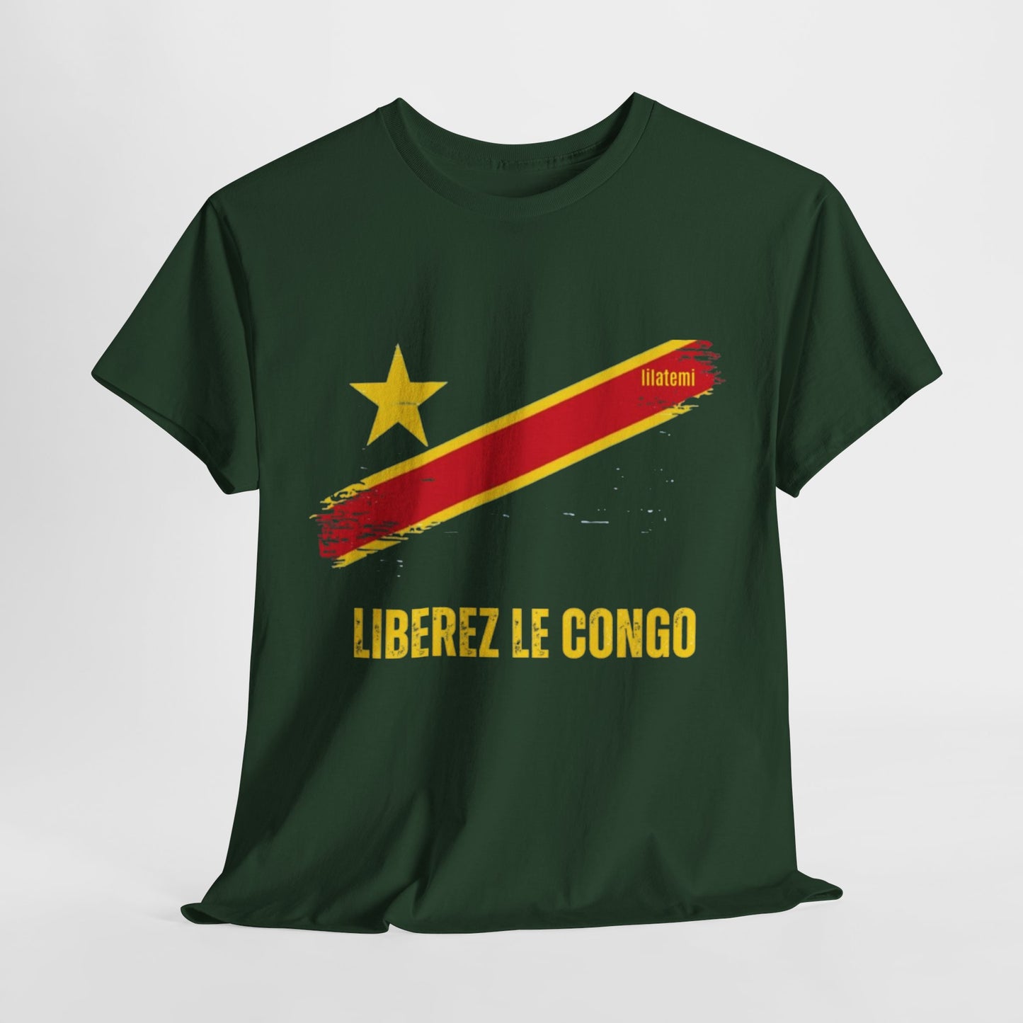 T-shirt "LIBEREZ LE CONGO" J Unisex – Portez votre engagement avec style !