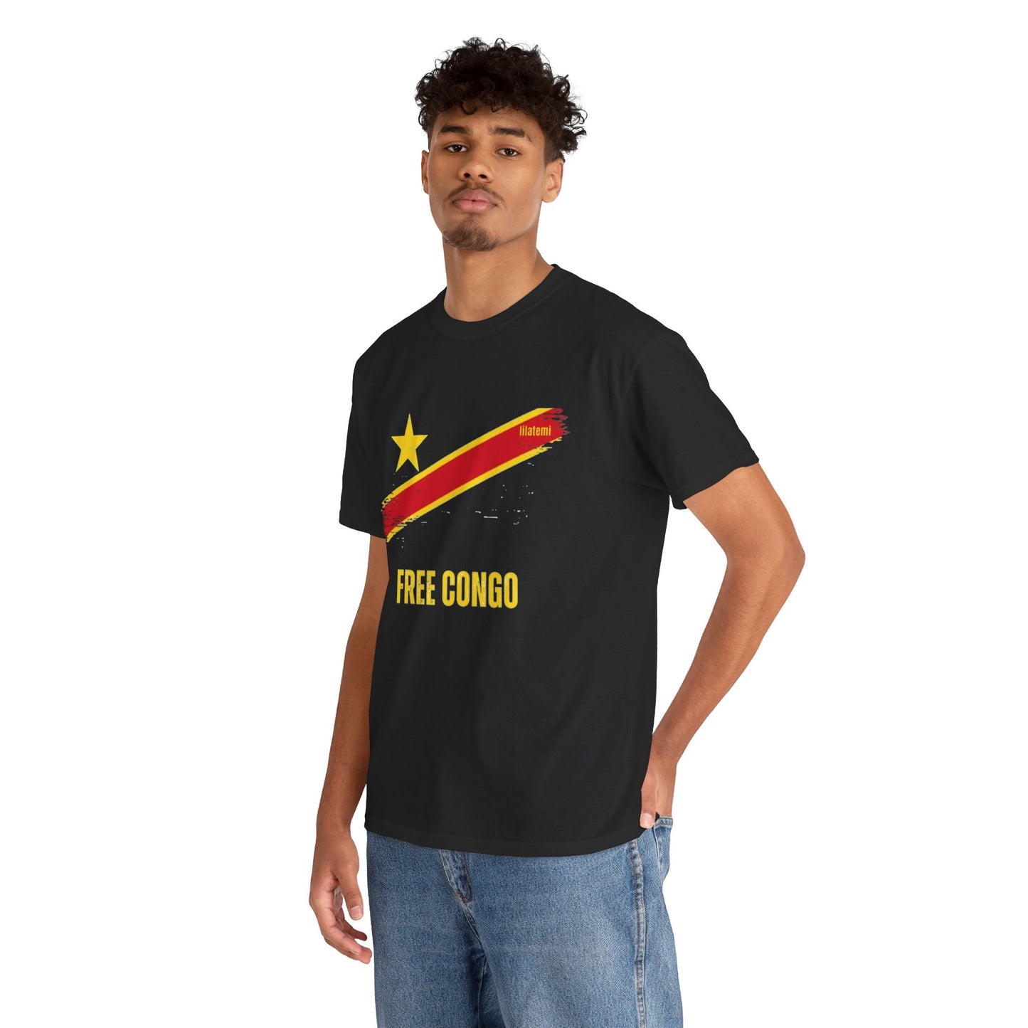 T-shirt "FREE CONGO" J Unisex – Portez votre engagement avec style !