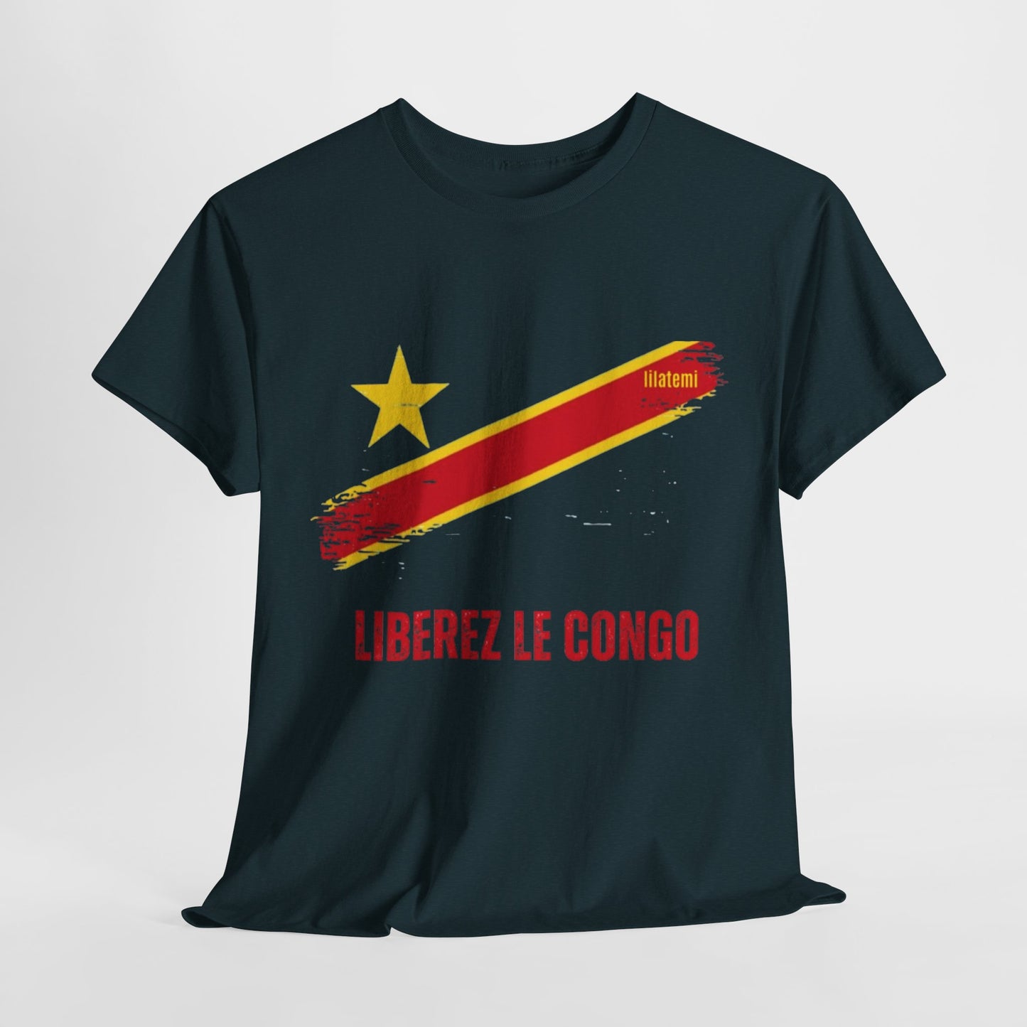 T-shirt "LIBEREZ LE CONGO" R Unisex – Portez votre engagement avec style !