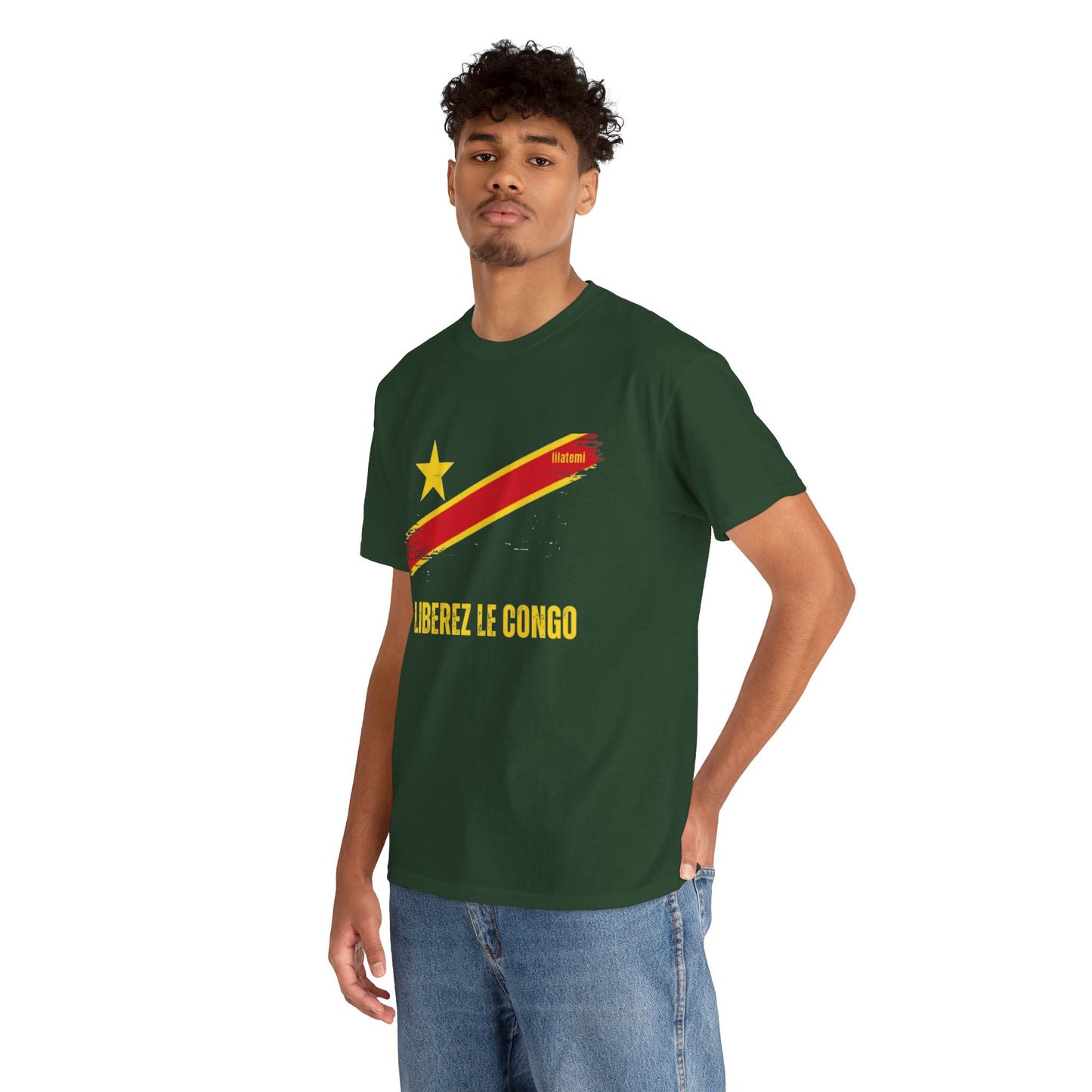 T-shirt "LIBEREZ LE CONGO" J Unisex – Portez votre engagement avec style !