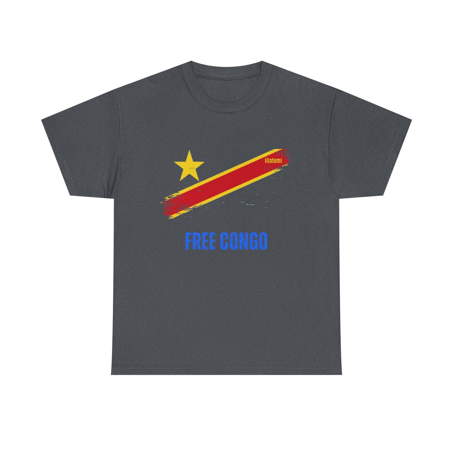 T-shirt "FREE CONGO" B Unisex – Portez votre engagement avec style !