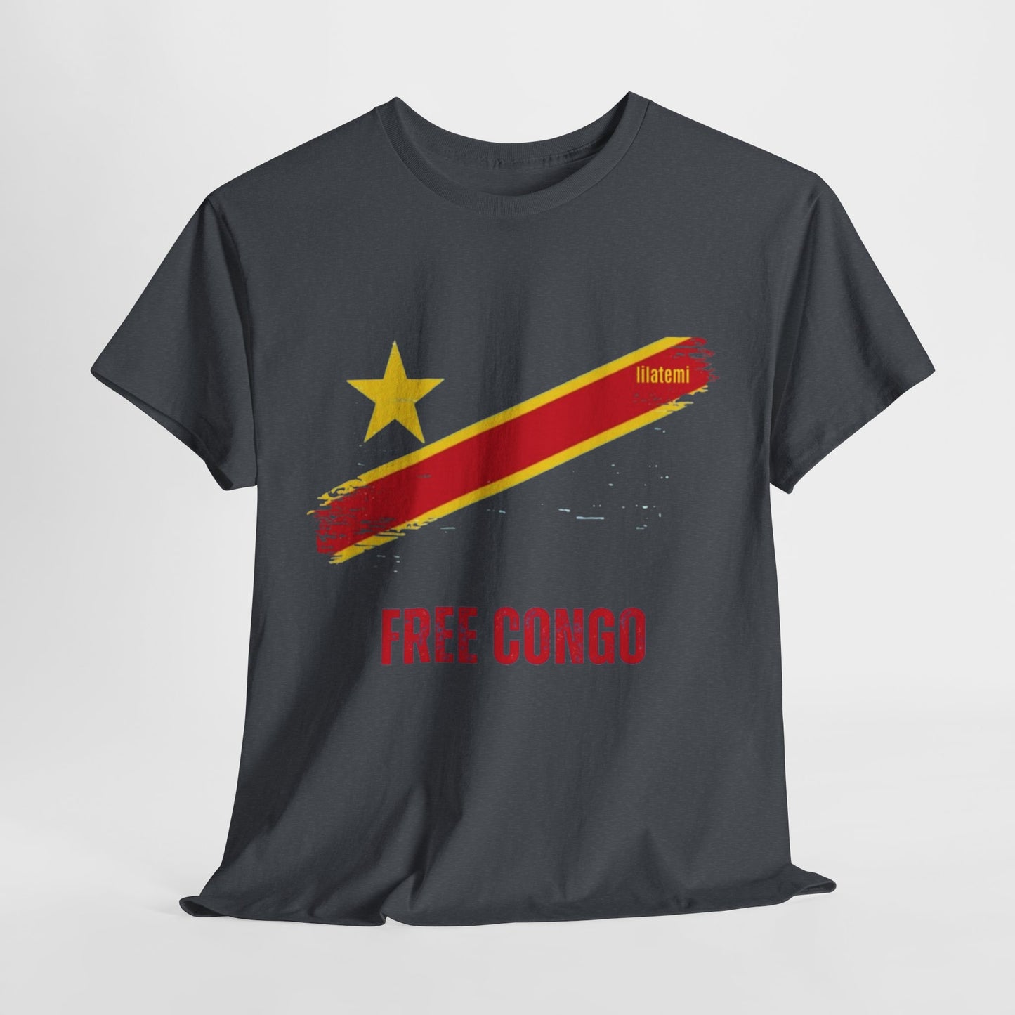 T-shirt "FREE CONGO" R Unisex – Portez votre engagement avec style !