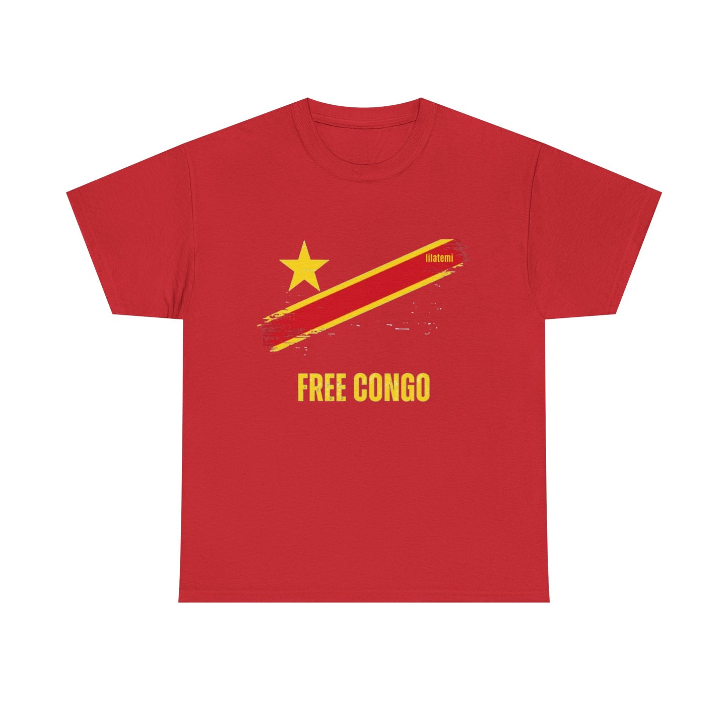 T-shirt "FREE CONGO" J Unisex – Portez votre engagement avec style !