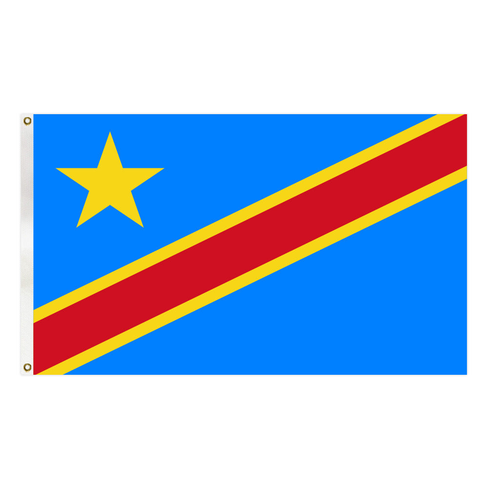 Drapeau de la RDC - Fierté et Engagement ✨
