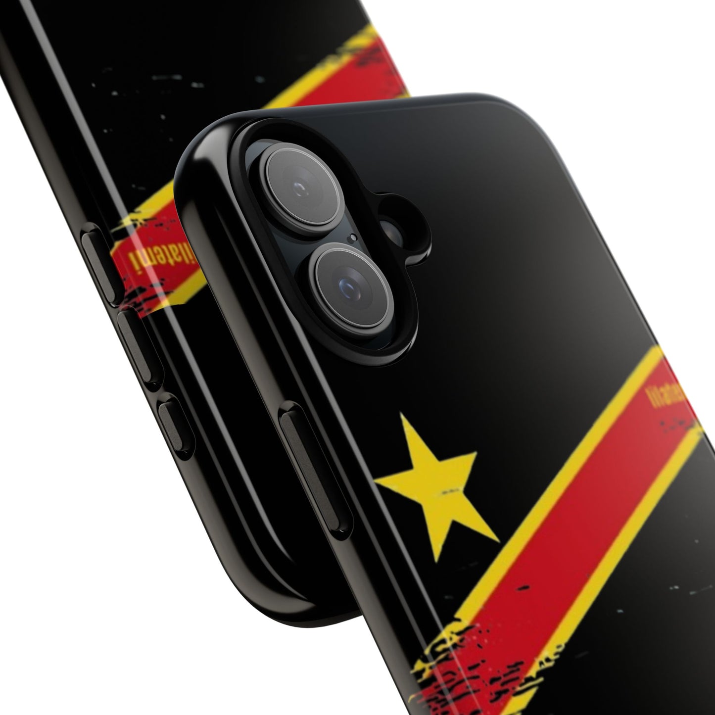Coque de téléphone – Design "FREE CONGO" (Compatible avec iPhone, Samsung, Google Pixel)