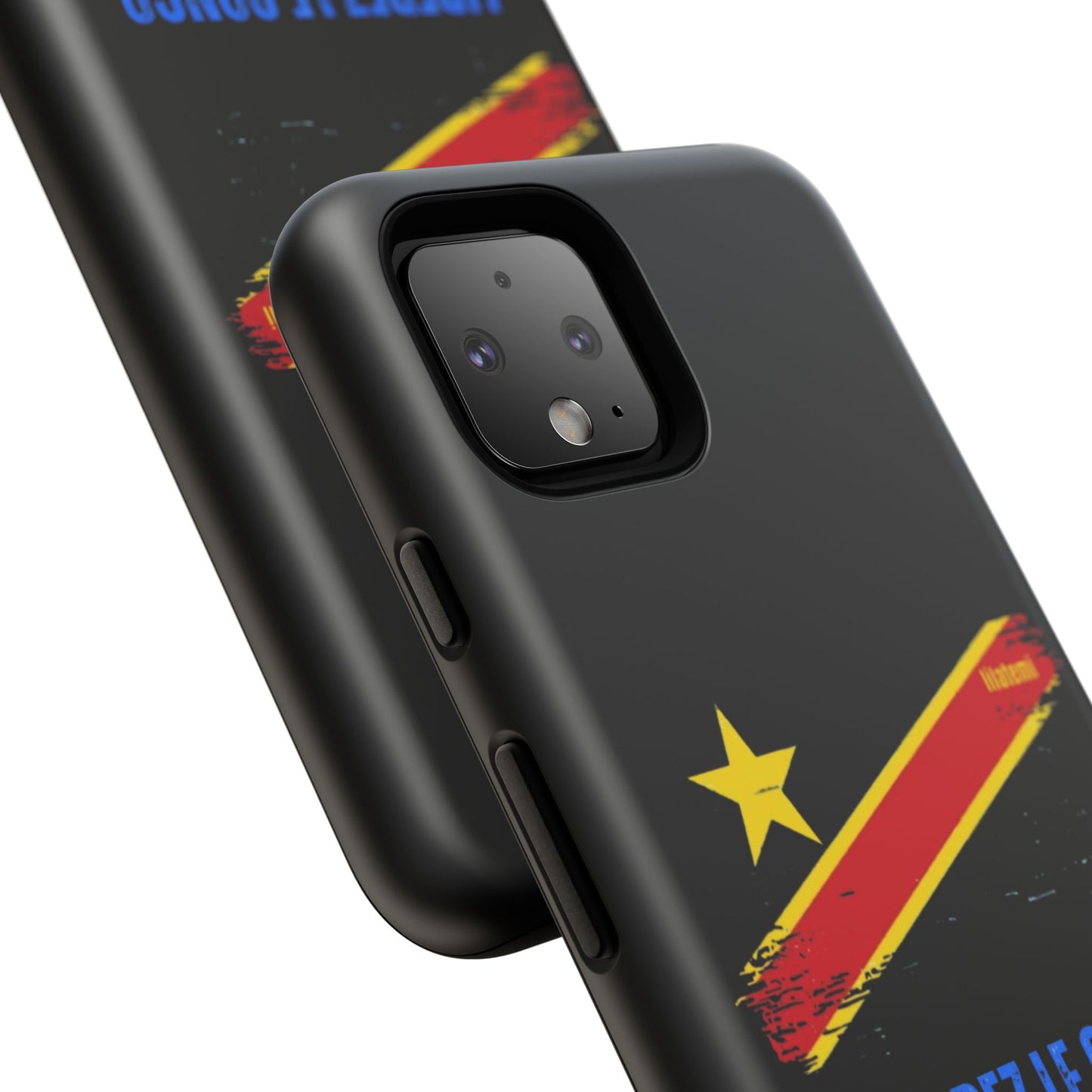 Coque de téléphone – Design "Libérer le Congo" (Compatible avec iPhone, Samsung, Google Pixel)