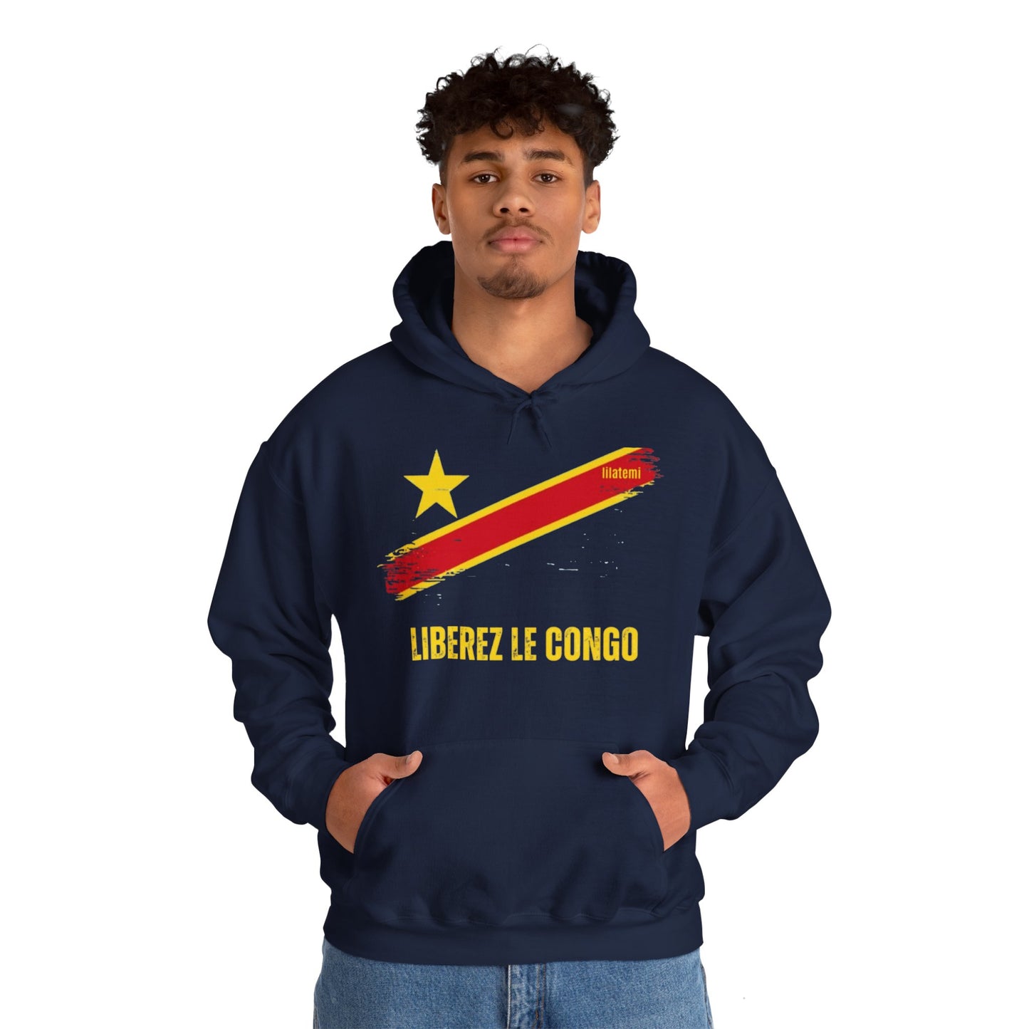 🔥 LIBÉREZ LE CONGO J – SWEATSHIRT MILITANT & STYLÉ 🔥Unisex