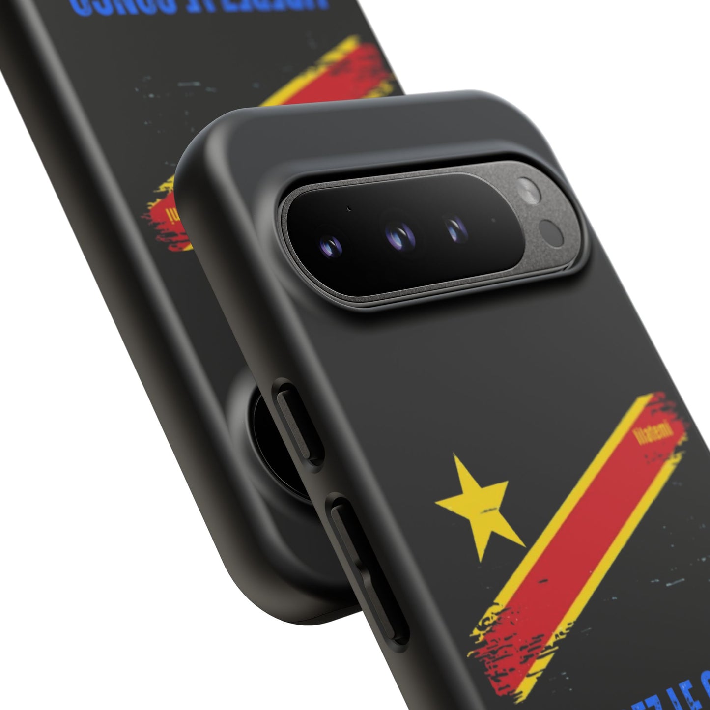 Coque de téléphone – Design "Libérer le Congo" (Compatible avec iPhone, Samsung, Google Pixel)