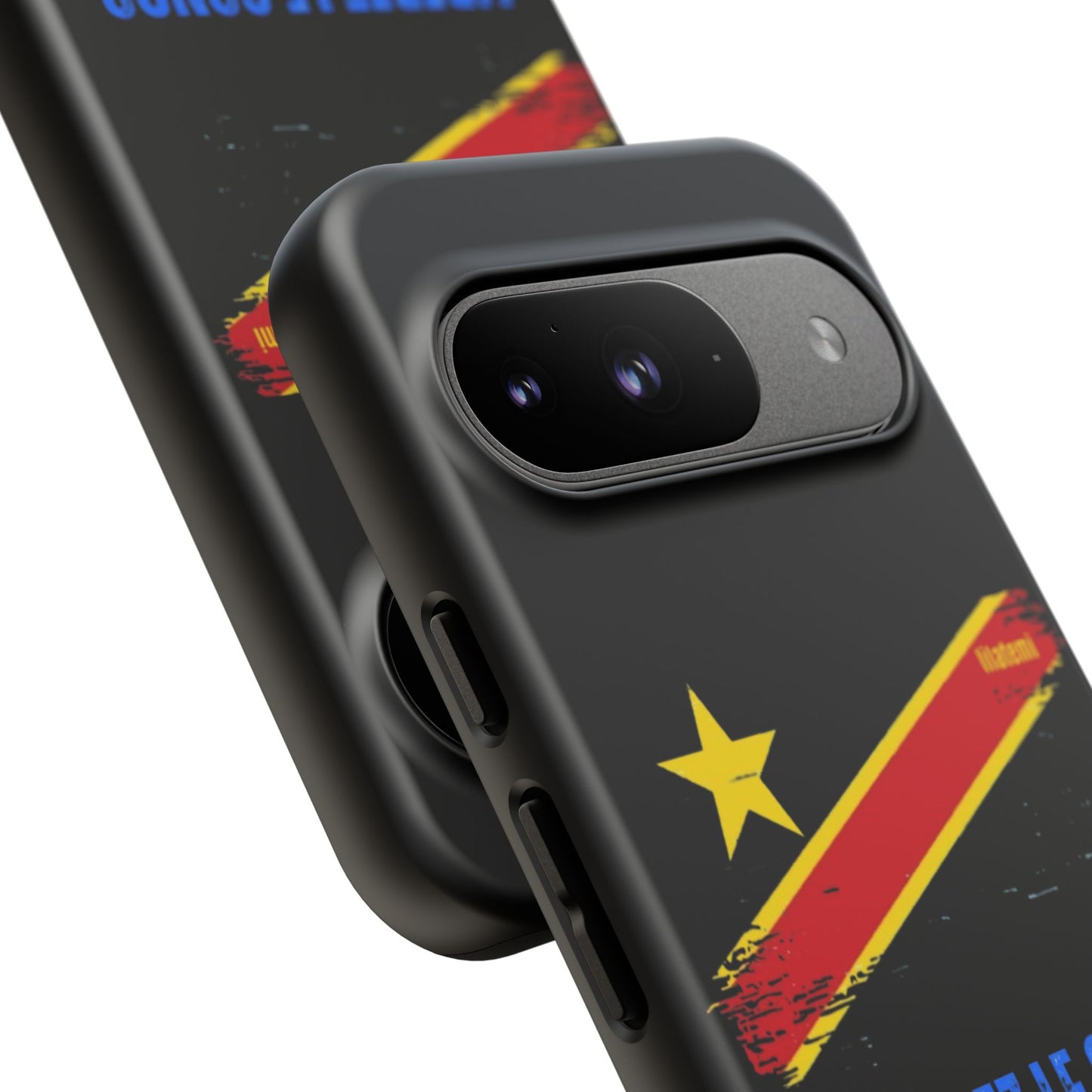 Coque de téléphone – Design "Libérer le Congo" (Compatible avec iPhone, Samsung, Google Pixel)