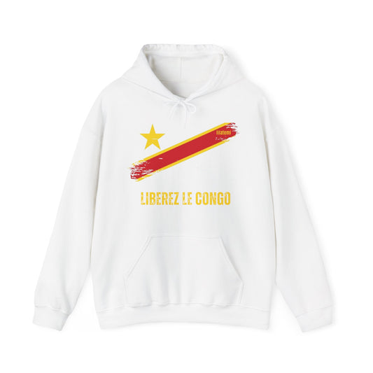 🔥 LIBÉREZ LE CONGO J – SWEATSHIRT MILITANT & STYLÉ 🔥Unisex