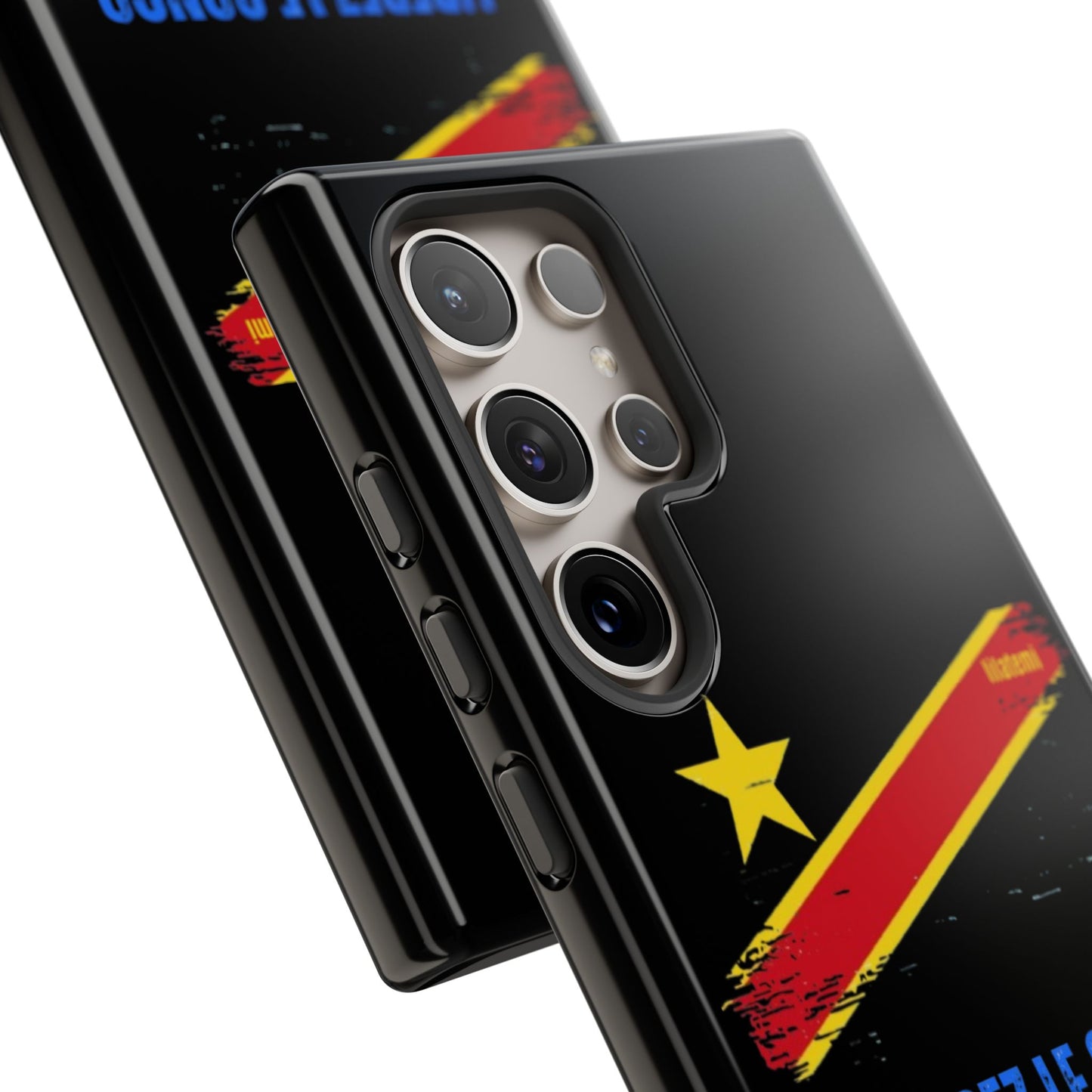 Coque de téléphone – Design "Libérer le Congo" (Compatible avec iPhone, Samsung, Google Pixel)