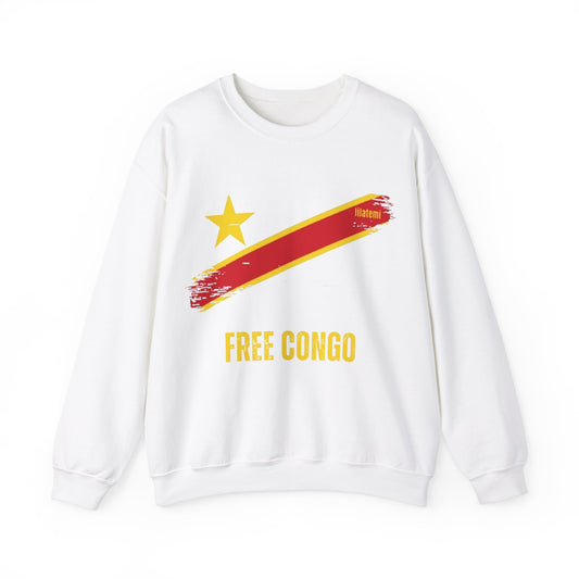 FREE CONGO J Sweatshirt Unisex Engagé et Stylé