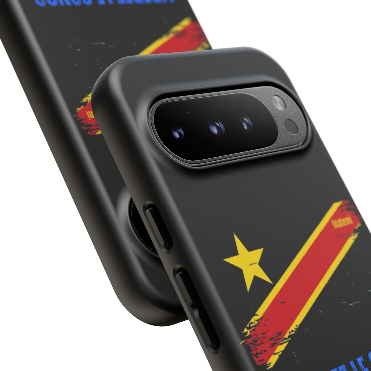 Coque de téléphone – Design "Libérer le Congo" (Compatible avec iPhone, Samsung, Google Pixel)