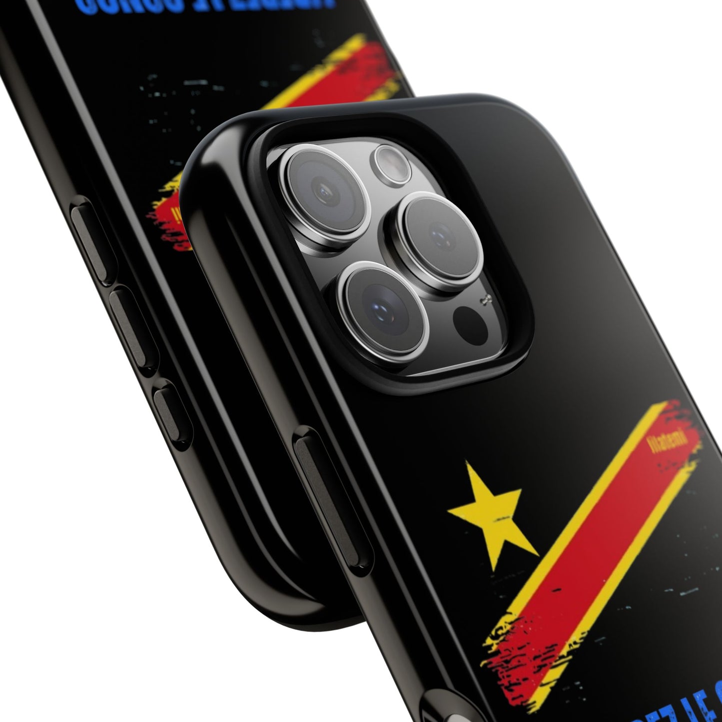 Coque de téléphone – Design "Libérer le Congo" (Compatible avec iPhone, Samsung, Google Pixel)