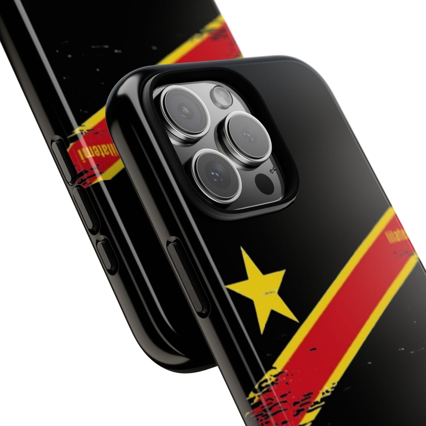 Coque de téléphone – Design "FREE CONGO" (Compatible avec iPhone, Samsung, Google Pixel)