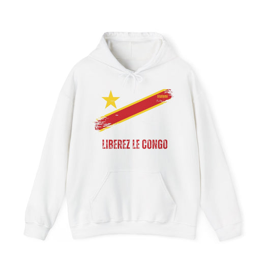 🔥 LIBÉREZ LE CONGO R – SWEATSHIRT MILITANT & STYLÉ 🔥Unisex