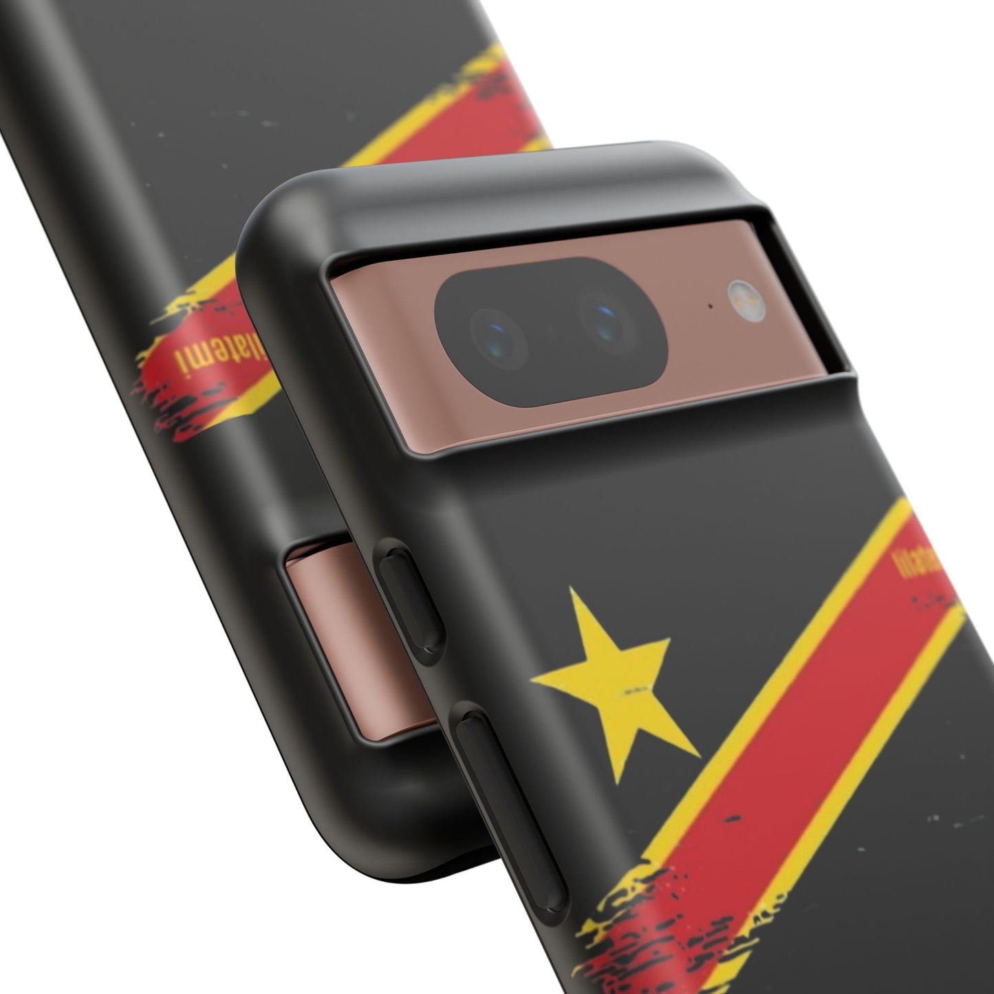 Coque de téléphone – Design "FREE CONGO" (Compatible avec iPhone, Samsung, Google Pixel)