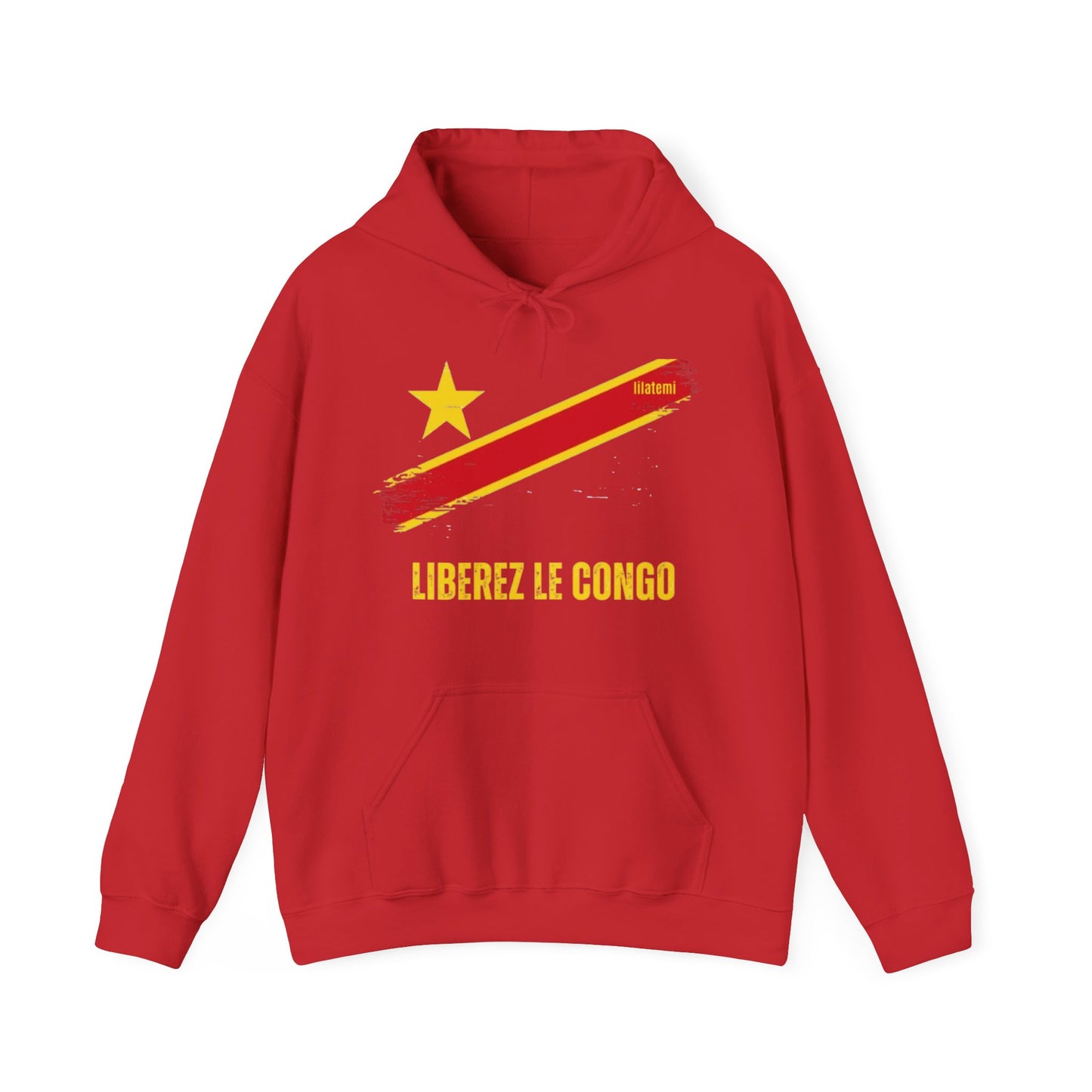 🔥 LIBÉREZ LE CONGO J – SWEATSHIRT MILITANT & STYLÉ 🔥Unisex