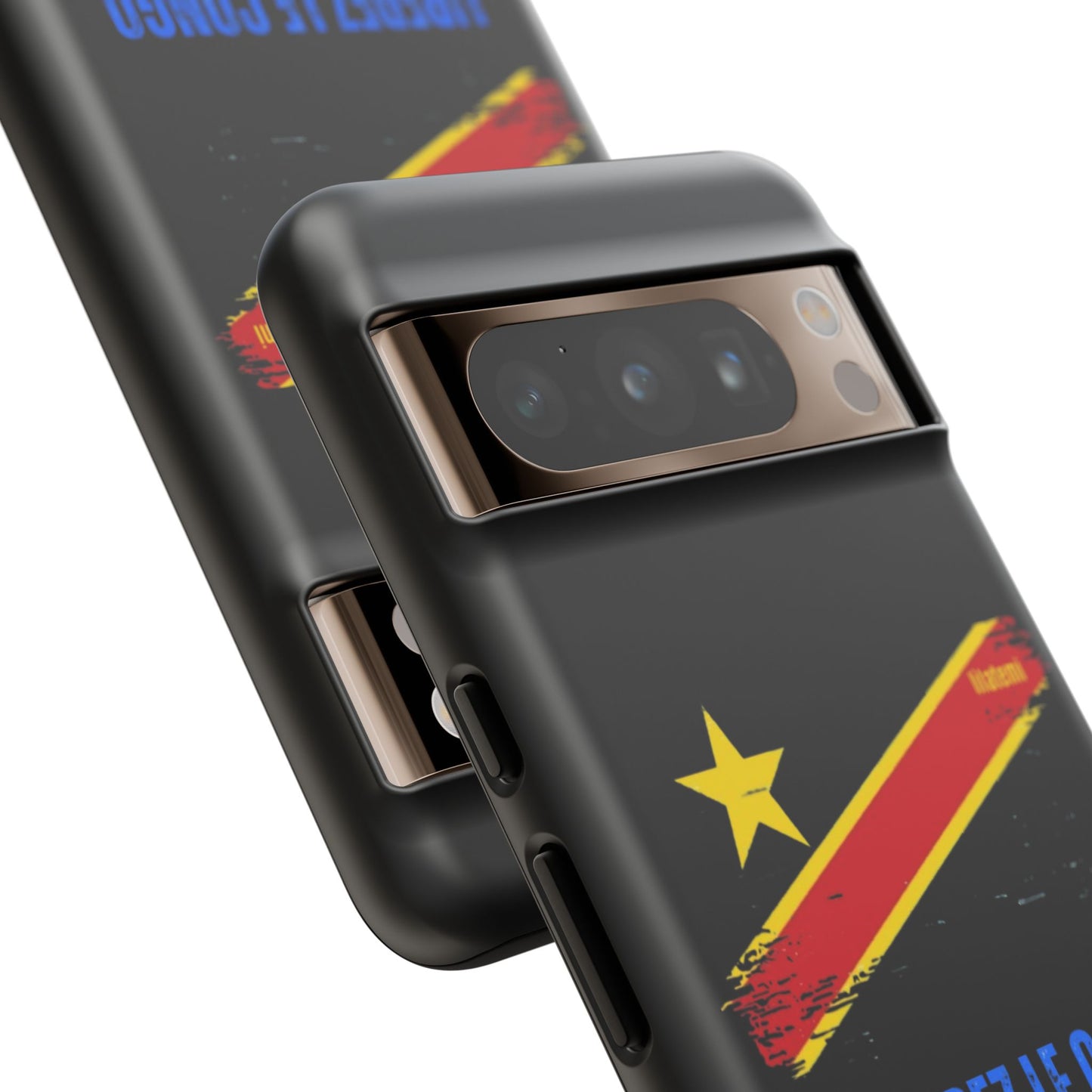 Coque de téléphone – Design "Libérer le Congo" (Compatible avec iPhone, Samsung, Google Pixel)