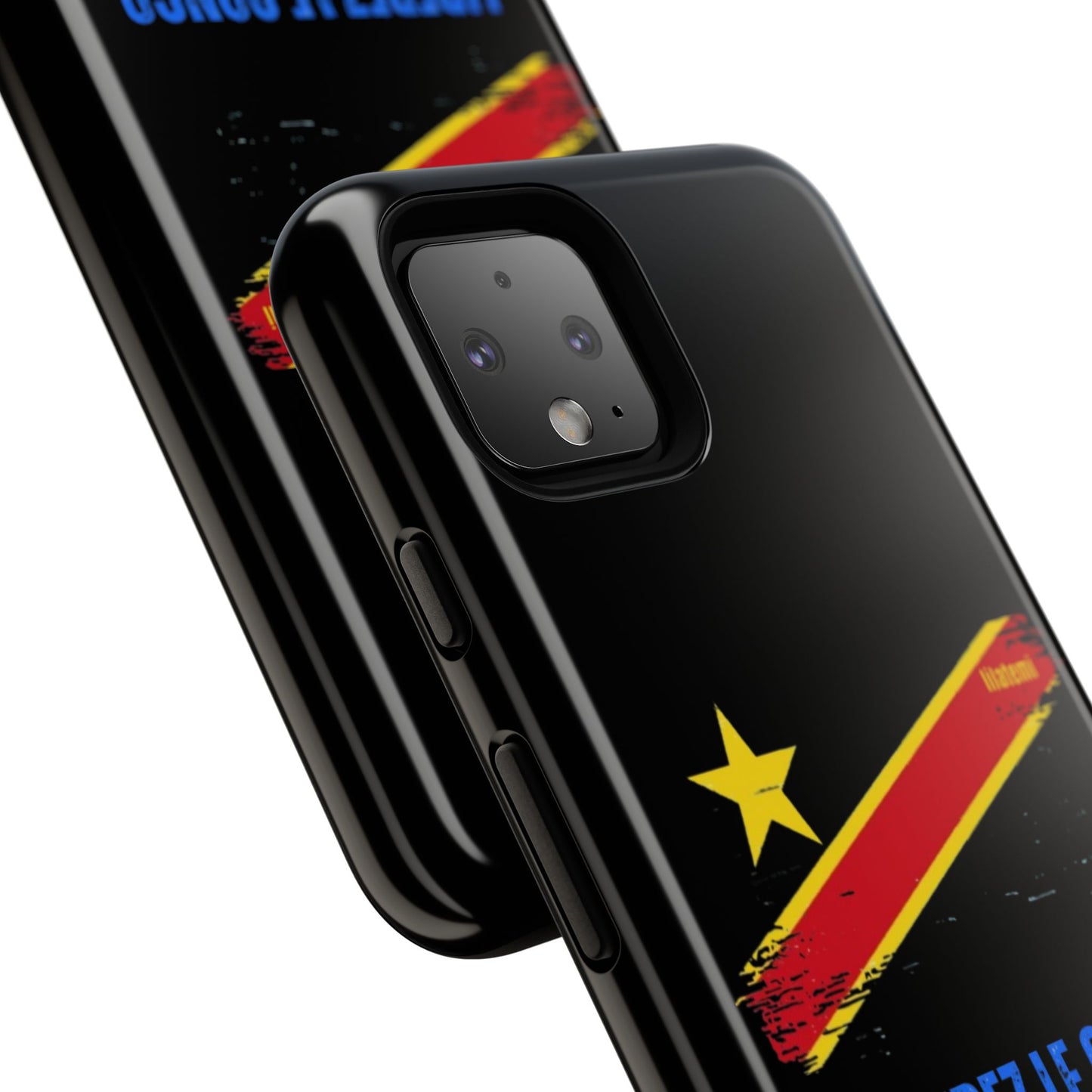 Coque de téléphone – Design "Libérer le Congo" (Compatible avec iPhone, Samsung, Google Pixel)