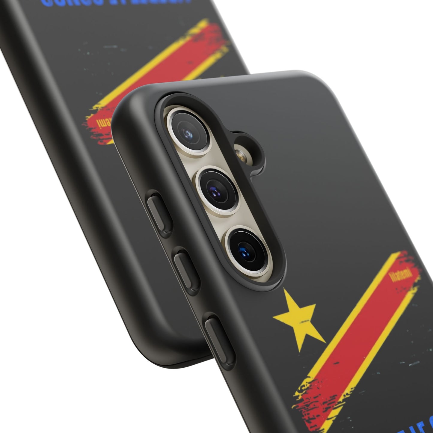 Coque de téléphone – Design "Libérer le Congo" (Compatible avec iPhone, Samsung, Google Pixel)