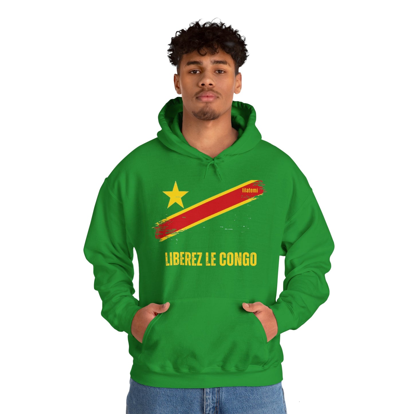 🔥 LIBÉREZ LE CONGO J – SWEATSHIRT MILITANT & STYLÉ 🔥Unisex