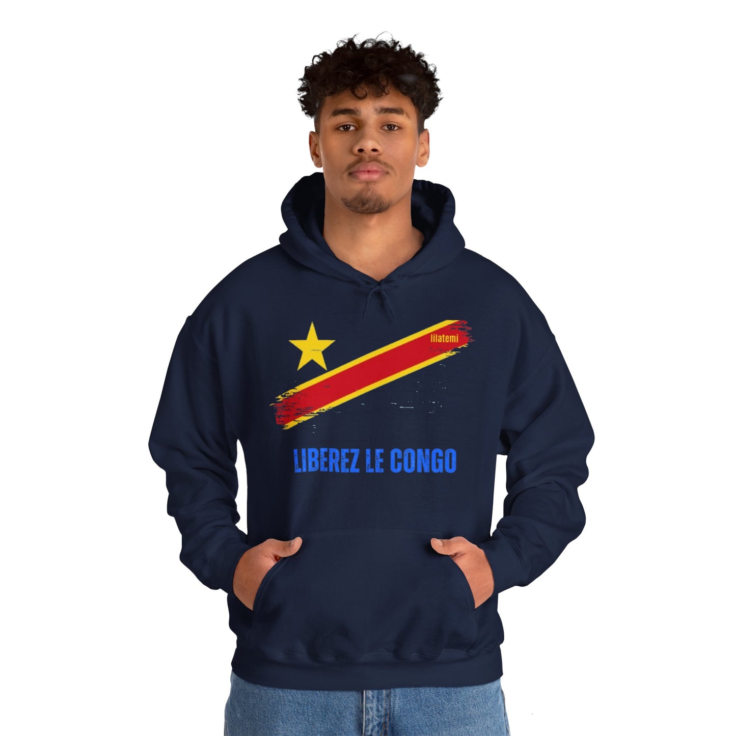 🔥 LIBÉREZ LE CONGO – SWEATSHIRT MILITANT & STYLÉ 🔥Unisex