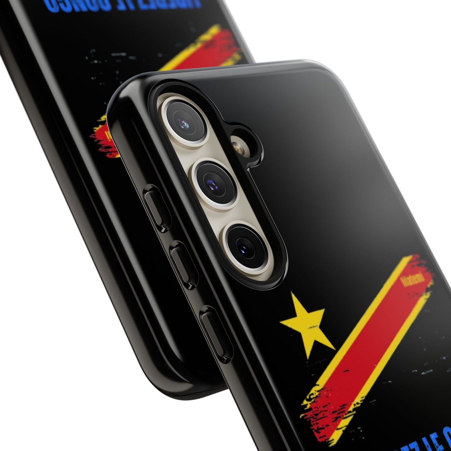Coque de téléphone – Design "Libérer le Congo" (Compatible avec iPhone, Samsung, Google Pixel)