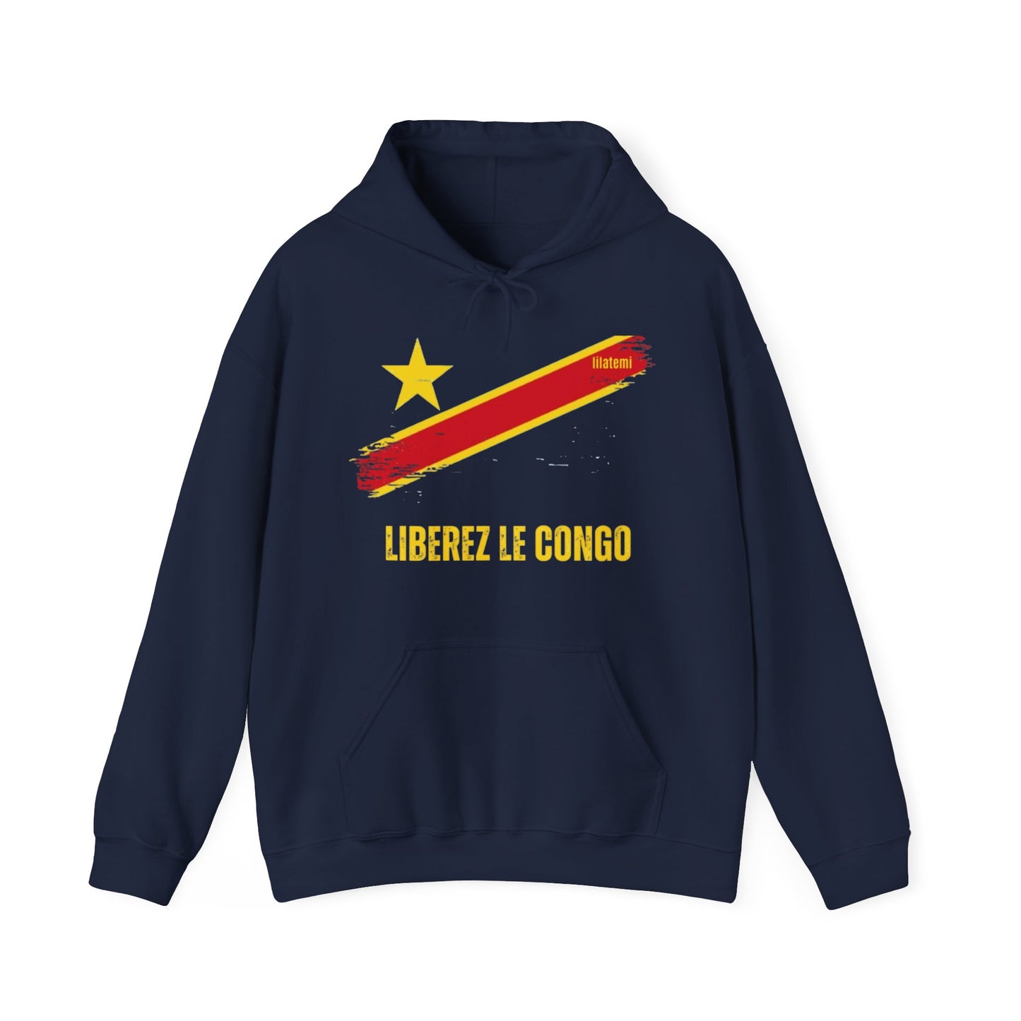 🔥 LIBÉREZ LE CONGO J – SWEATSHIRT MILITANT & STYLÉ 🔥Unisex