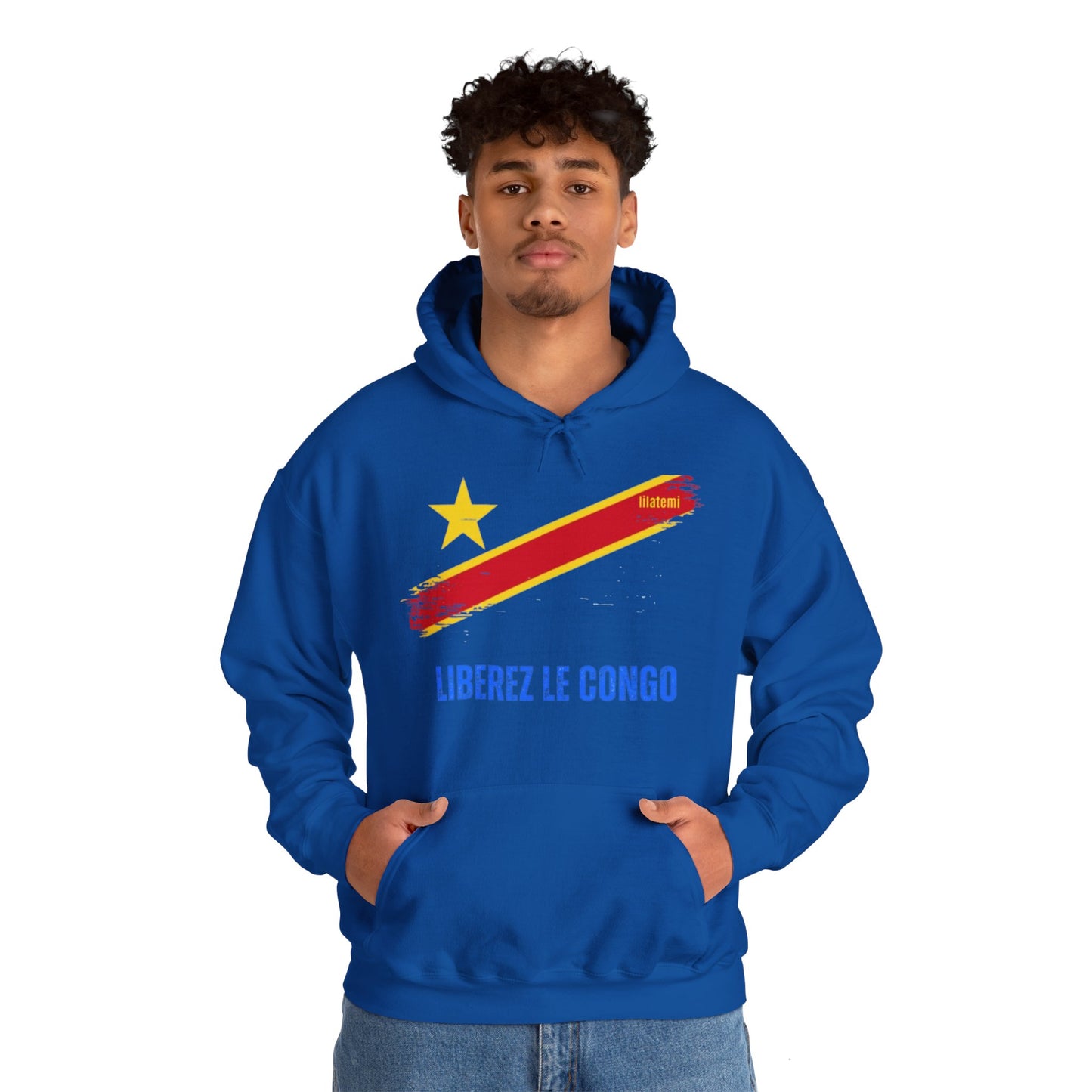 🔥 LIBÉREZ LE CONGO – SWEATSHIRT MILITANT & STYLÉ 🔥Unisex
