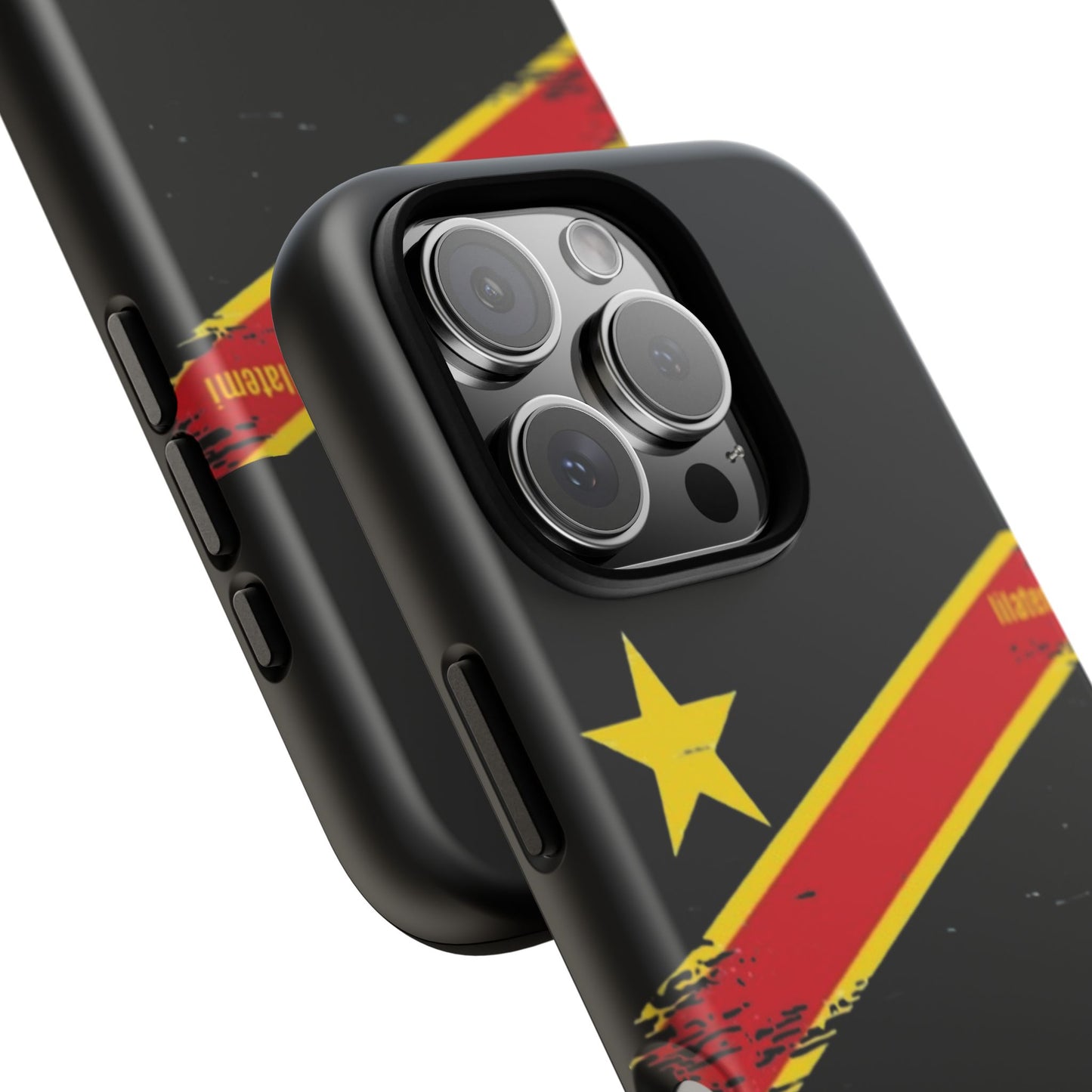 Coque de téléphone – Design "FREE CONGO" (Compatible avec iPhone, Samsung, Google Pixel)