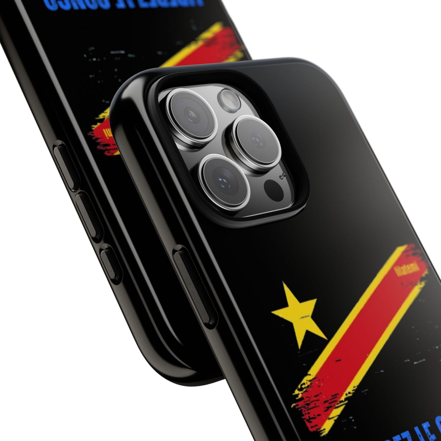 Coque de téléphone – Design "Libérer le Congo" (Compatible avec iPhone, Samsung, Google Pixel)