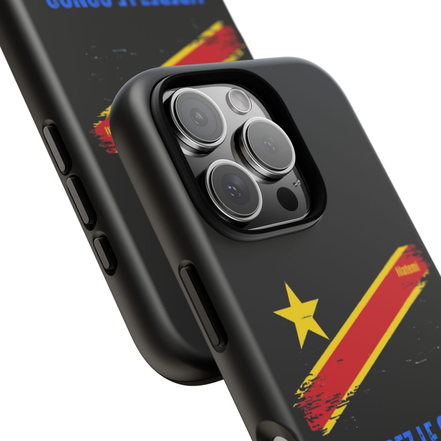 Coque de téléphone – Design "Libérer le Congo" (Compatible avec iPhone, Samsung, Google Pixel)