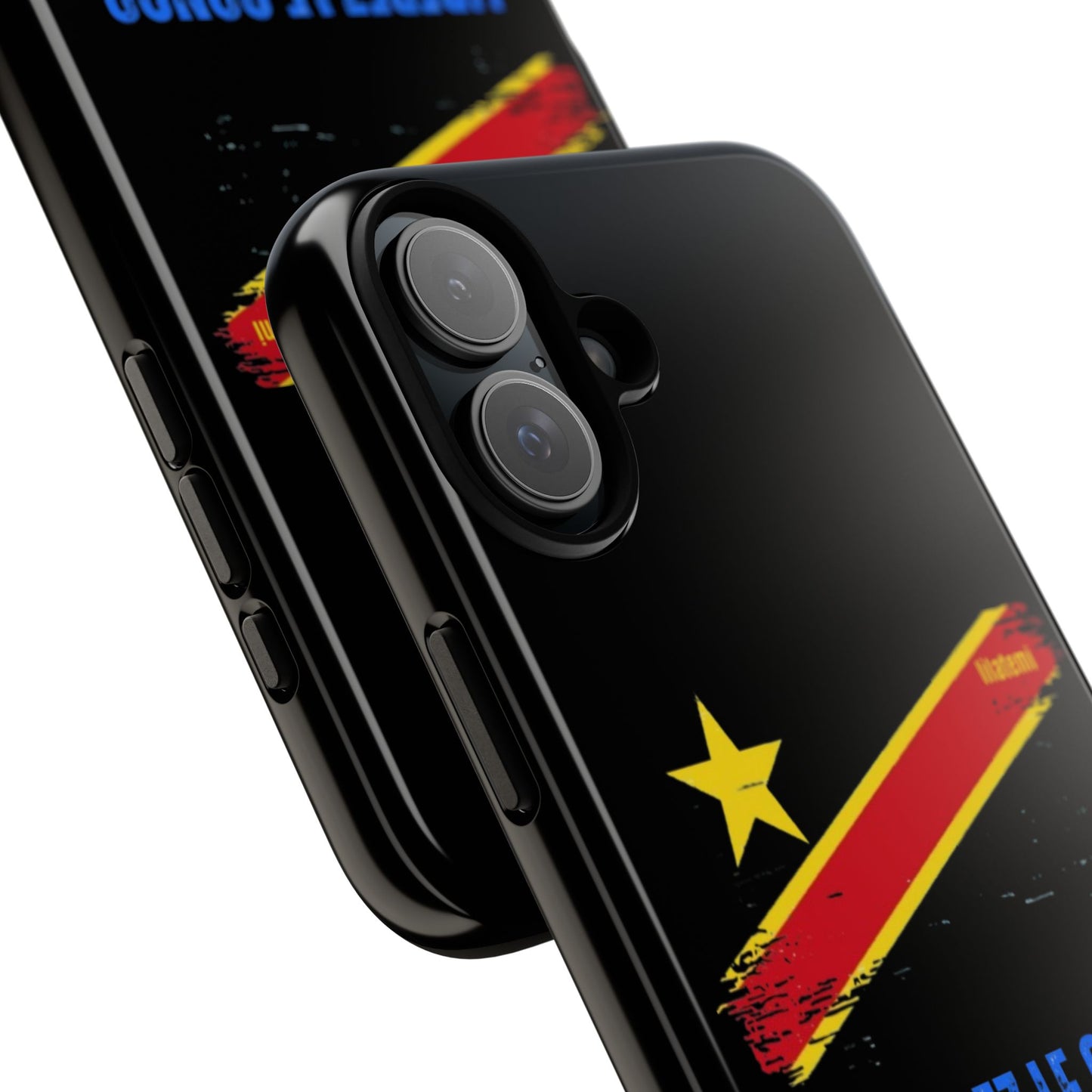 Coque de téléphone – Design "Libérer le Congo" (Compatible avec iPhone, Samsung, Google Pixel)
