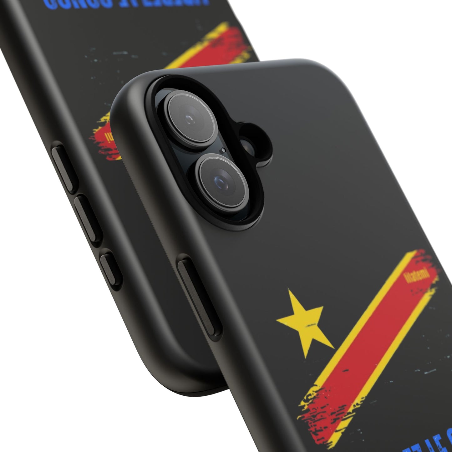 Coque de téléphone – Design "Libérer le Congo" (Compatible avec iPhone, Samsung, Google Pixel)