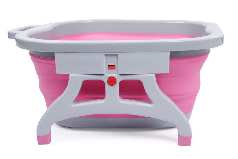 Bain de Pieds Massant Vibrant - Bulles et Chaleur