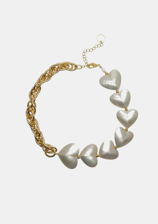 Choker bi-matière Judith