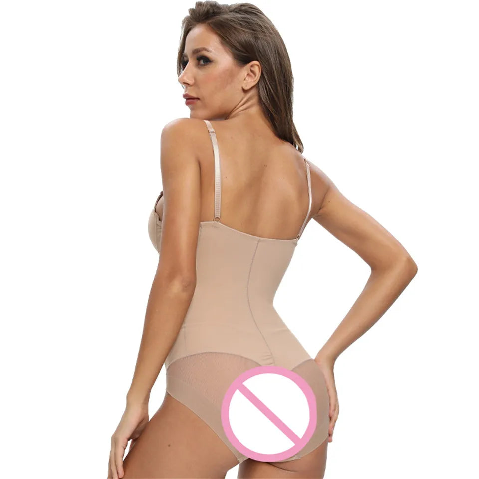 Bodysuit sculptant avec bretelles — Gaine corps complet femme