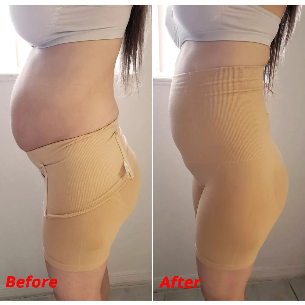 Culotte gainante push-up taille haute — Fesses rebondies & ventre plat