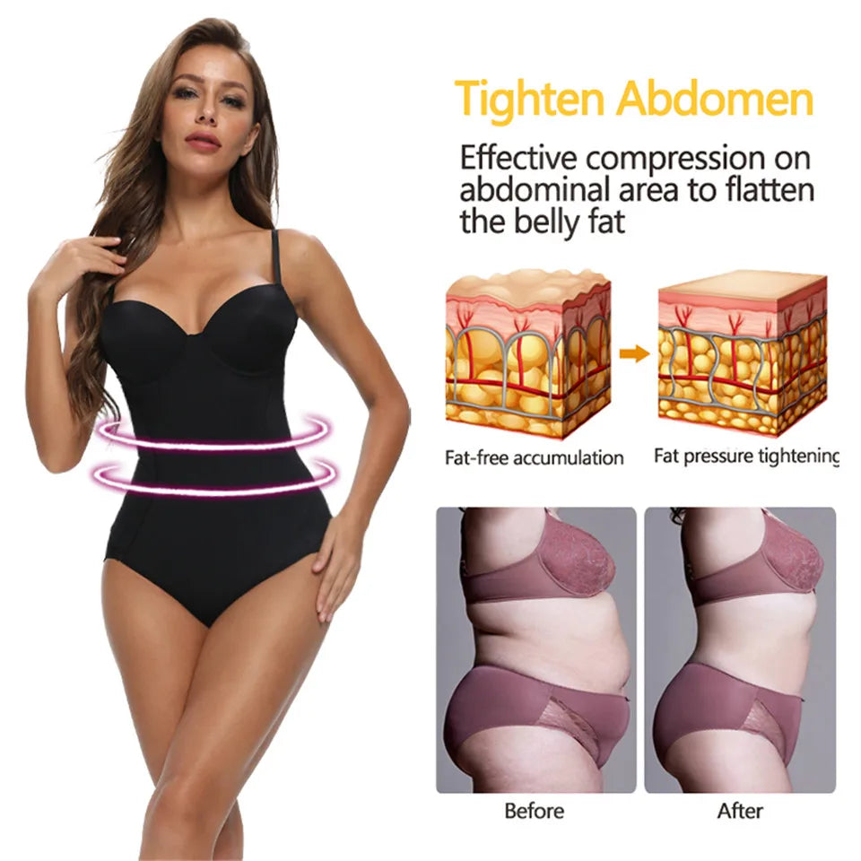 Bodysuit sculptant avec bretelles — Gaine corps complet femme