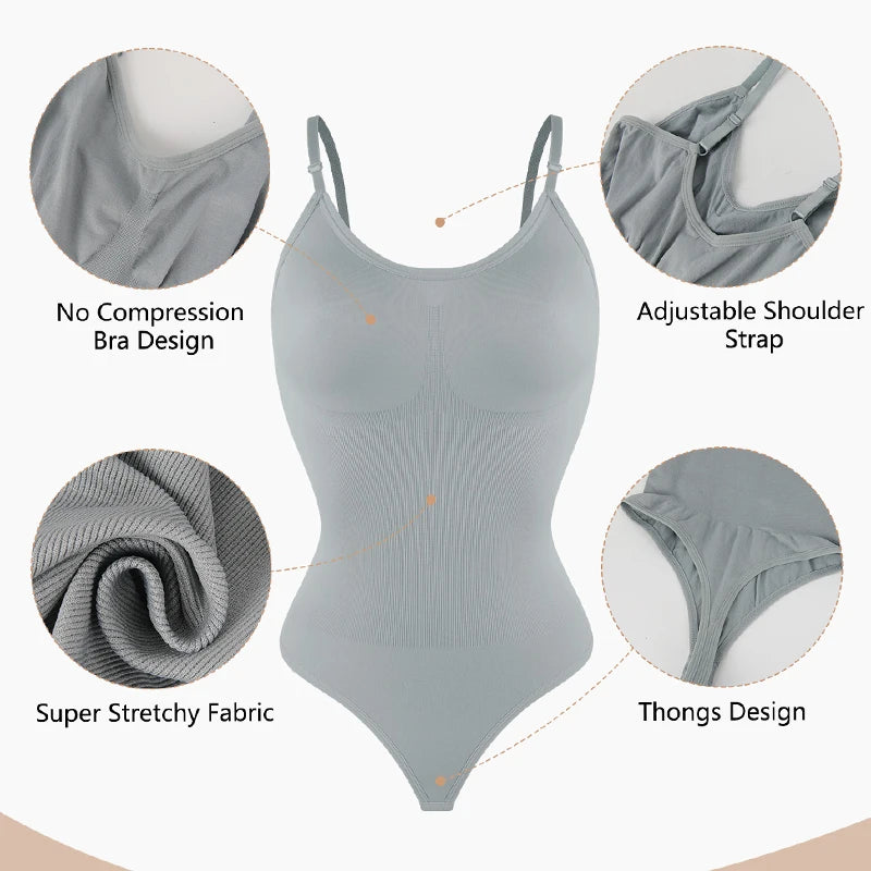 Bodysuit gainant sculptant — Gaine ventre plat & silhouette affinée