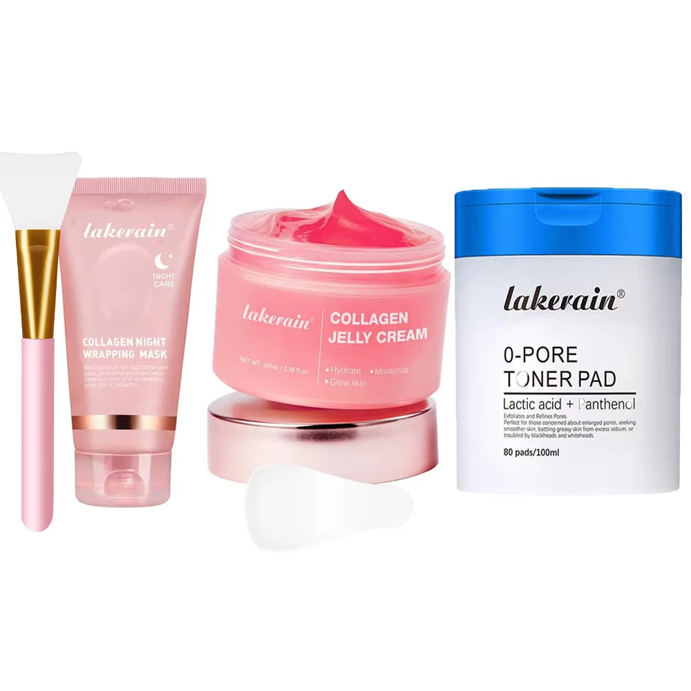 Masque peel-off collagène coréen — Anti-rides, éclat & peau rebondie