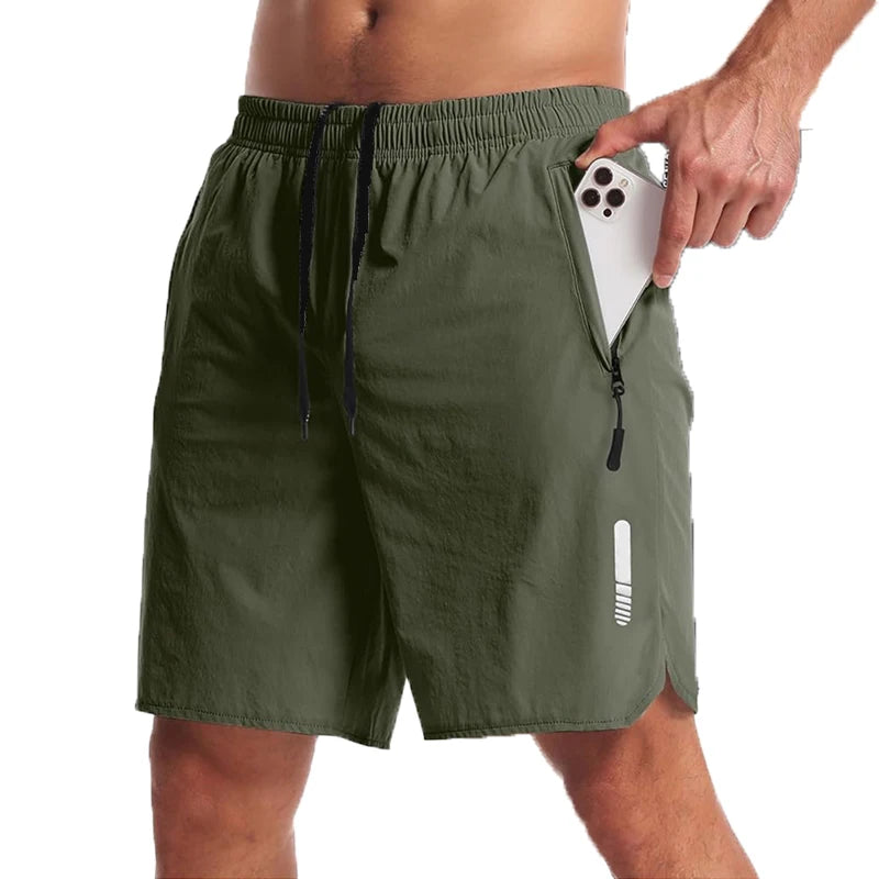Short sport homme — Running fitness plage léger respirant