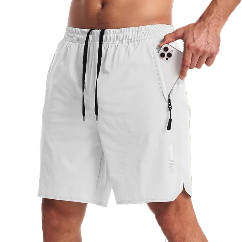 Short sport homme — Running fitness plage léger respirant