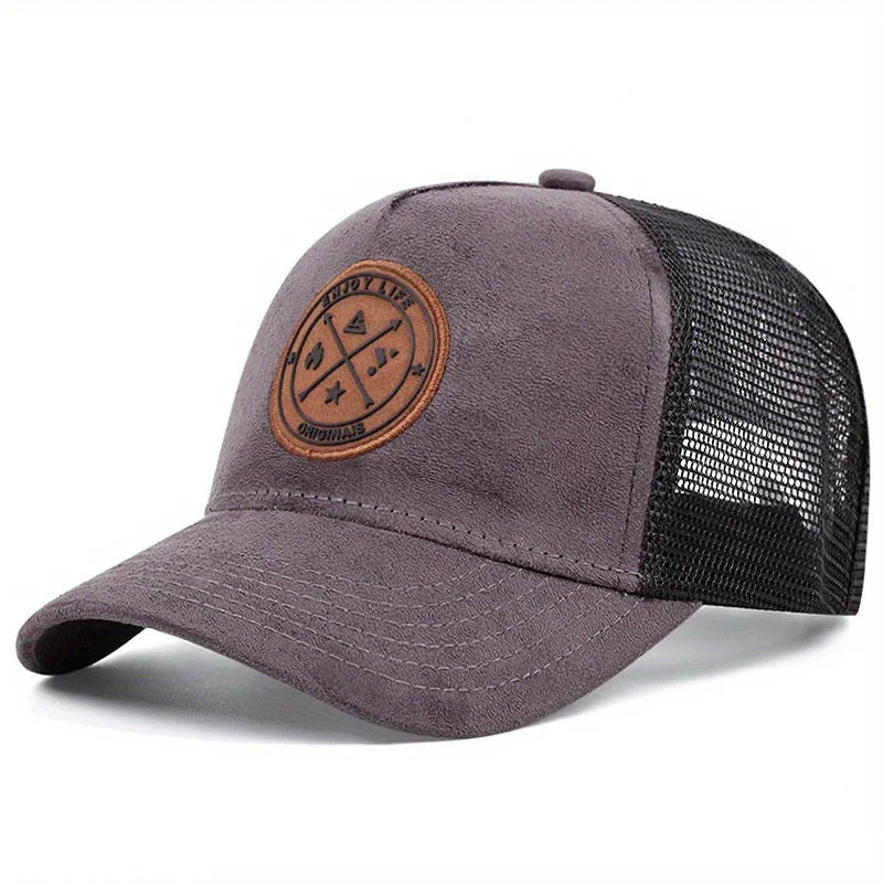Casquette snapback mesh — Broderie Enjoy Life unisexe streetwear